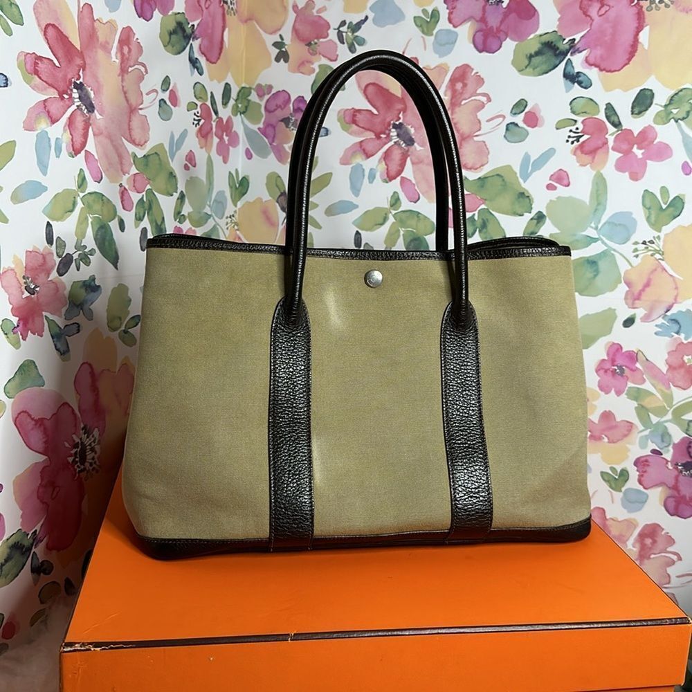 💯Authentic Hermes Garden Party PM🍀 - Picture 6 of 17